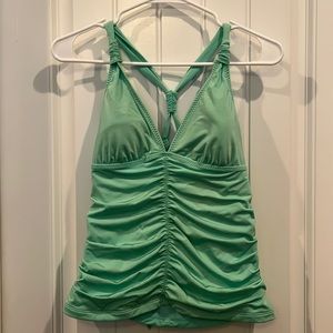 Athleta mint green tankini